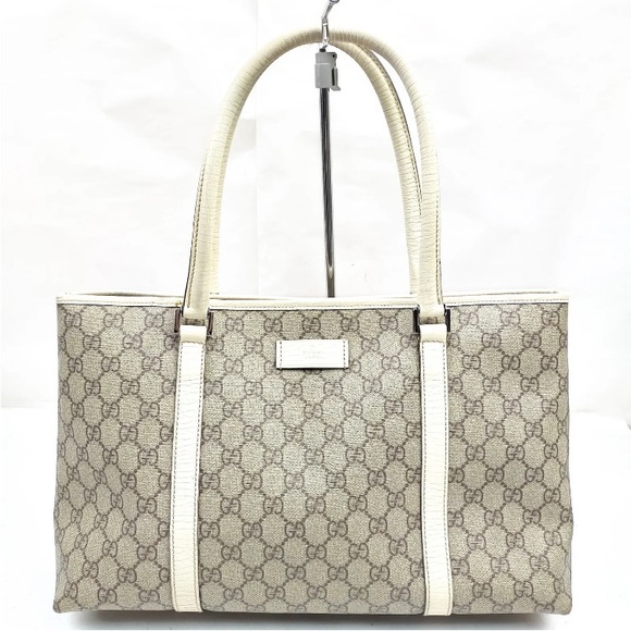 Gucci Handbags - Gucci tote with PVC exterior
